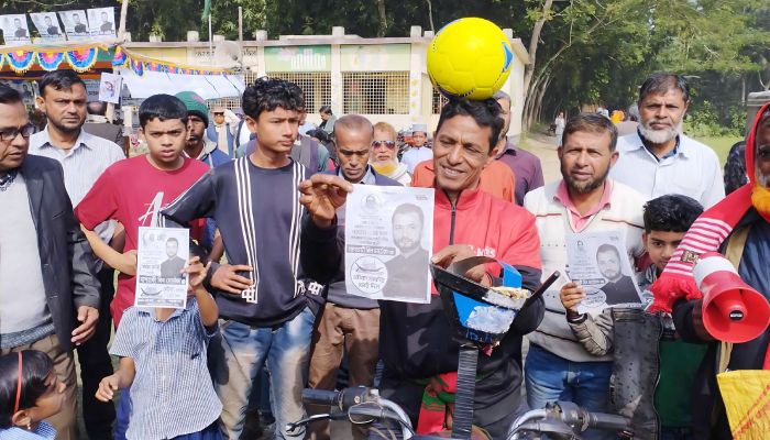 এবার মাশরাফির পক্ষে প্রচারণায় ‘ফুটবলম্যান’