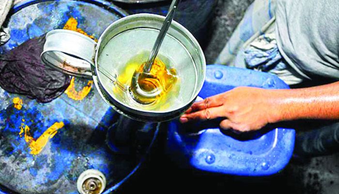 ড্রামের ভোজ্য তেলের ৫৯ শতাংশের মধ্যে ভিটামিন ‘এ’ থাকে না