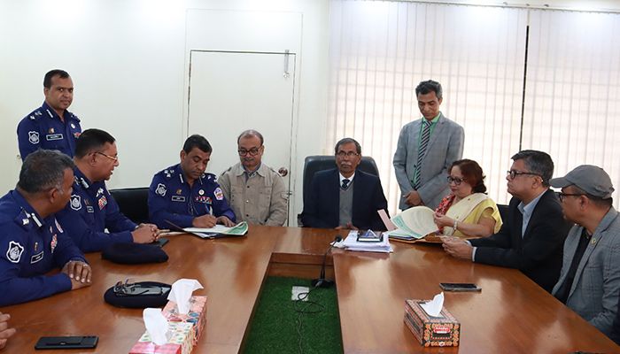 পুলিশ স্টাফ কলেজ ও জাহাঙ্গীরনগর বিশ্ববিদ্যালয়ের মধ্যে সমঝোতা সই