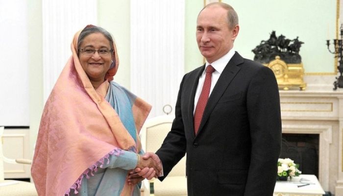 শেখ হাসিনাকে পুতিনের অভিনন্দন