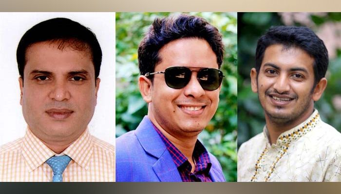 ইরাবের সভাপতি অভিজিৎ, সম্পাদক আকতারুজ্জামান ও সাংগঠনিক সম্পাদক সেলিম 