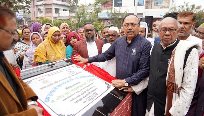 রাজশাহী নগরীতে আরও একটি ফ্লাইওভার নির্মাণকাজের উদ্বোধন