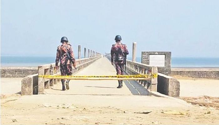 টেকনাফ সীমান্ত, অনেকটাই শান্ত