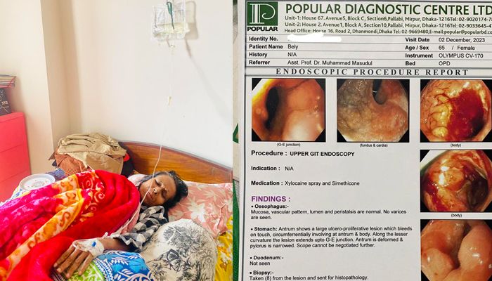 ক্যানসার আক্রান্ত মাকে বাঁচাতে সাহায্যের আবেদন