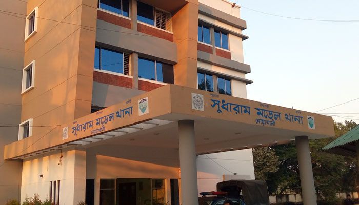 সুধারাম মডেল থানা, নোয়াখালী। প্রবা ফটো