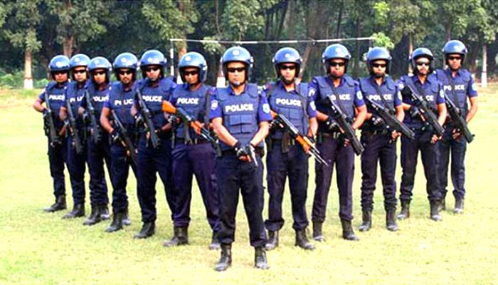 বাংলাদেশ পুলিশ। ছবি : সংগৃহীত
