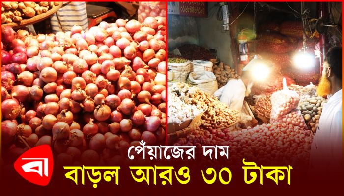 পেঁয়াজের দাম বাড়ল আরও ত্রিশ টাকা