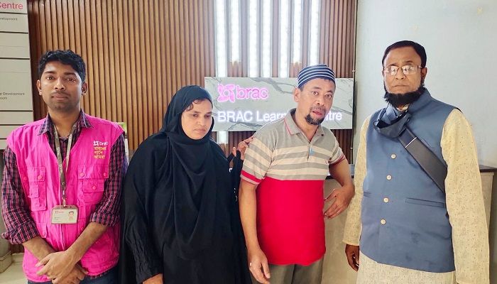 ব্র্যাক মাইগ্রেশনের সহায়তায় বাড়ি ফিরল দুবাইফেরত অসুস্থ নুরুল আমিন