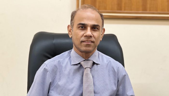 উপাচার্য অধ্যাপক ড. এএফএম আবদুল মঈন। প্রবা ফটো