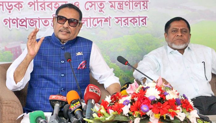 এক্সপ্রেসওয়ের এফডিসি অংশের র‍্যাম্প প্রধানমন্ত্রীর ঈদ উপহার : ওবায়দুল কাদের