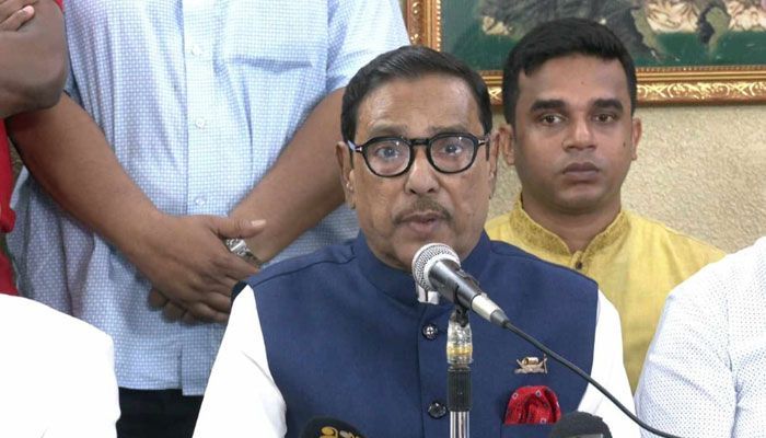 পাহাড়ে কুকি-চিনের সশস্ত্র তৎপরতা বিচ্ছিন্ন ঘটনা : ওবায়দুল কাদের
