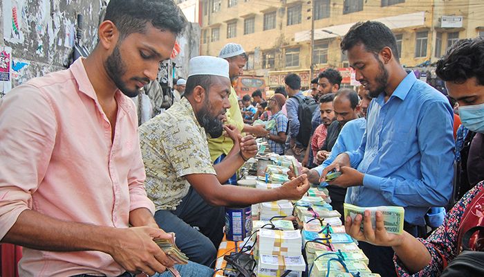 নতুন টাকায় ঈদ সালামি