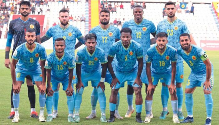 শুক্রবার প্রিমিয়ার লিগের খেলায় আবাহনীকে রুখে দিয়েছে পুলিশ। সংগৃহীত ছবি
