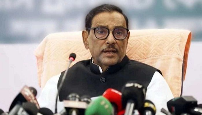 আজ থেকে ‘নো হেলমেট, নো ফুয়েল’ কার্যকরের নির্দেশ ওবায়দুল কাদেরের