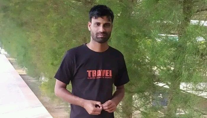 রাবি শিক্ষার্থী শাকিনুর রহমান সাব্বির। ফাইল ফটো