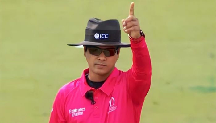 উদ্বোধনী ম্যাচের আম্পায়ার বাংলাদেশের সৈকত