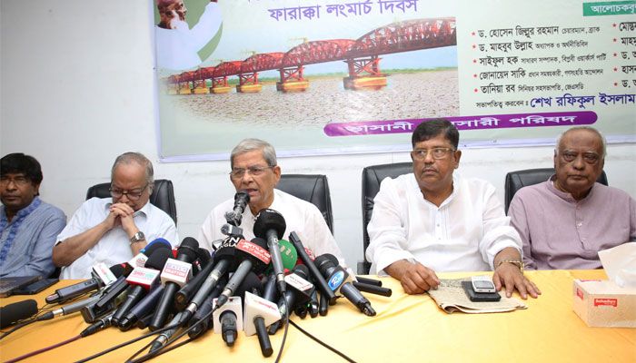 সরকার পরিবর্তনে ‘ঐক্যবদ্ধ আন্দোলন’ ছাড়া কোনো বিকল্প নেই : মির্জা ফখরুল 
