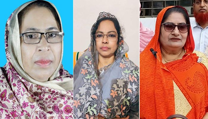 ভোটারদের দ্বারে দ্বারে তিন নারী প্রার্থী