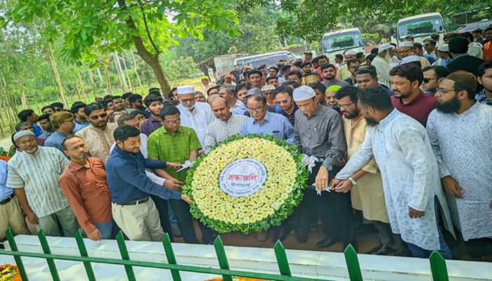 রংপুরে নানা কর্মসূচির মধ্য দিয়ে ড. এমএ ওয়াজেদ মিয়ার মৃত্যুবার্ষিকী পালিত