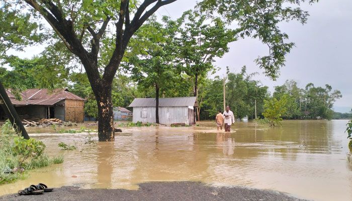 সিলেটে ভয়াবহ বন্যা