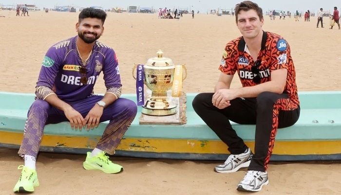 রাতে শিরোপা লড়াইয়ে হায়দরাবাদের মুখোমুখি কলকাতা 
