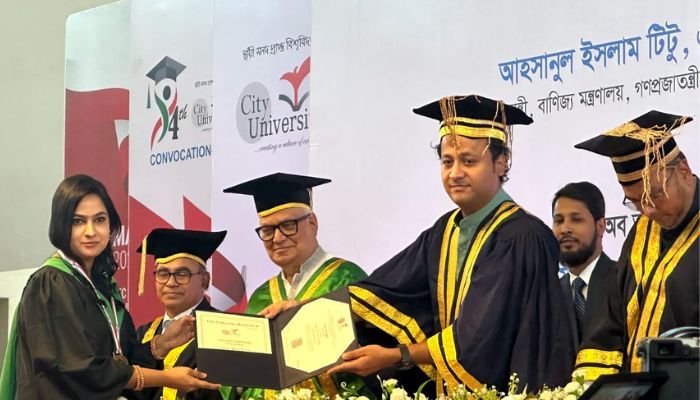 ই-সাক্ষরযুক্ত একাডেমিক সার্টিফিকেট চালু সিটি বিশ্ববিদ্যালয়ে