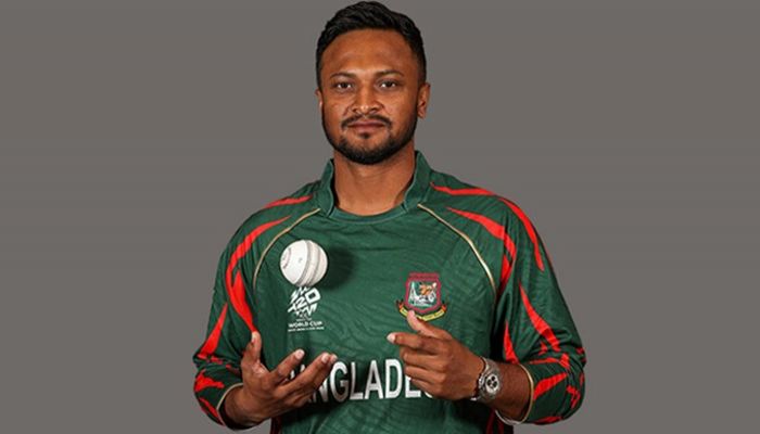 ম্যাচ না খেলেই মসনদে সাকিব