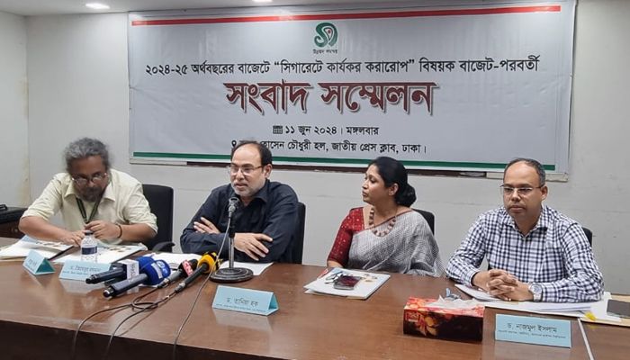 সিগারেটের কার্যকর করারোপ হয়নি