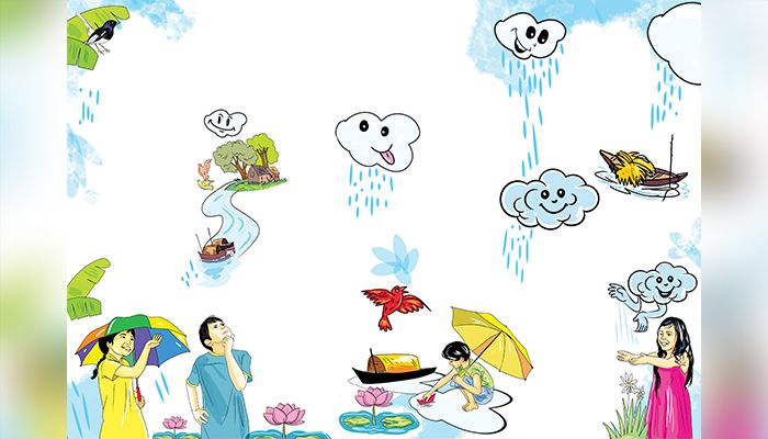 বর্ষাদিনের ছড়া