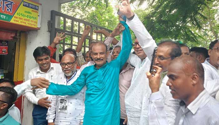 কাঞ্চন পৌরসভা নির্বাচনে বাদশার বিজয় 