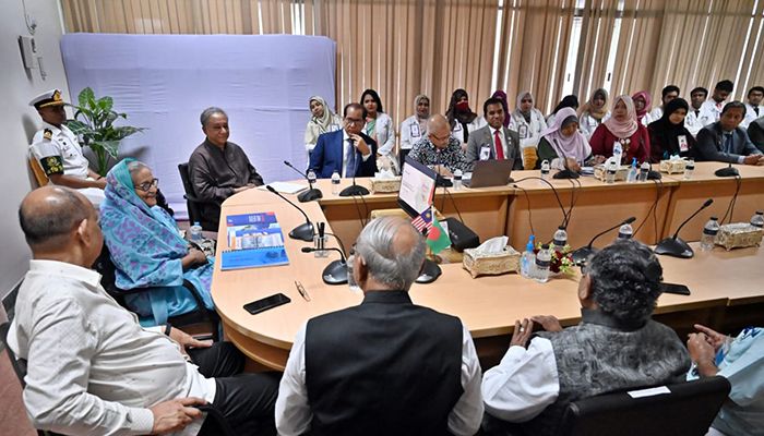 শেখ ফজিলাতুন নেছা মুজিব মেমোরিয়াল হাসপাতালে প্রধানমন্ত্রীর স্বাস্থ্য পরীক্ষা 