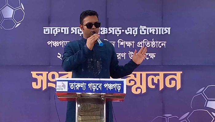 ক্রীড়া অঙ্গনে পঞ্চগড়ের নাম আরও উজ্জ্বল হবে : সাদ্দাম হোসেন
