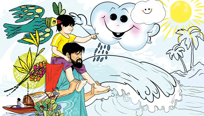 মেঘ, সমুদ্র ও ছোটন