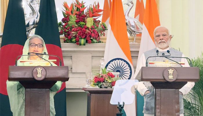 জনগণের কল্যাণে আন্তরিক সহযোগিতার বিষয়ে একমত ঢাকা-দিল্লি : প্রধানমন্ত্রী