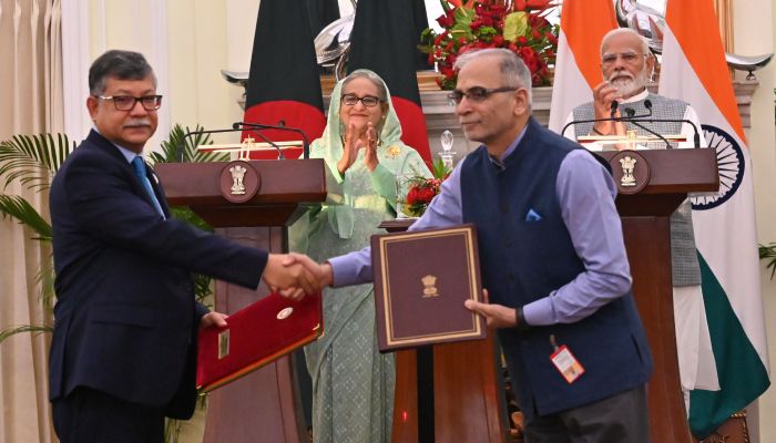 সম্পর্ক আরও গভীর করতে ঢাকা-দিল্লির নতুন সাত সমঝোতা স্মারক সই