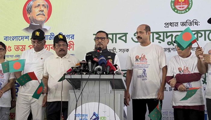 ভারতবিরোধিতার নামে যারা ইস্যু খুঁজছে, তারা ভুল পথে হাঁটছে : ওবায়দুল কাদের