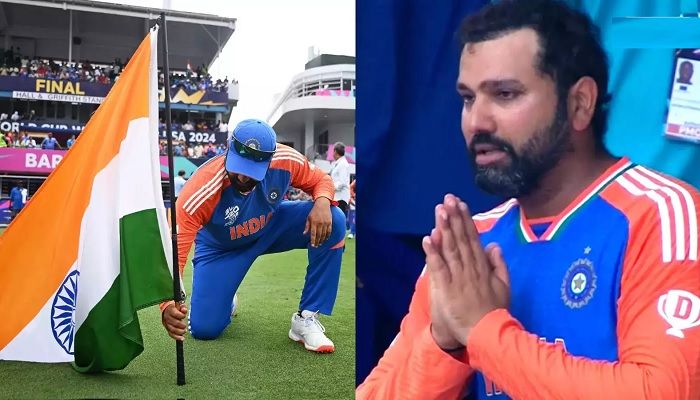 রোহিতের বিরুদ্ধে জাতীয় পতাকা অবমাননার অভিযোগ