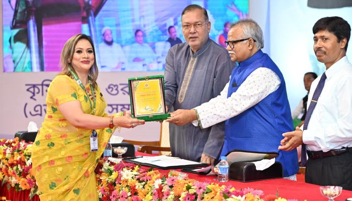 এআইপি সম্মাননা পেলেন সেই সাহেলা