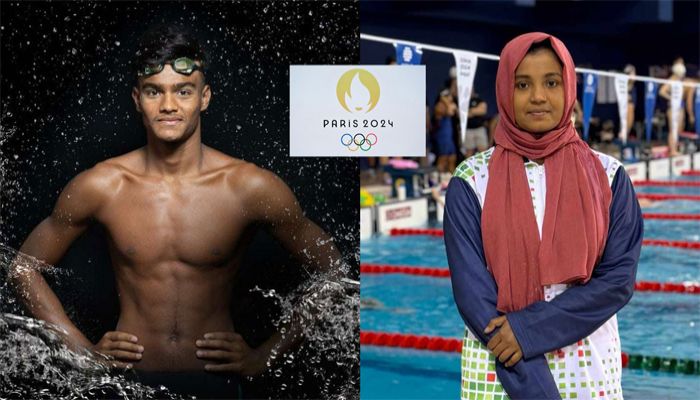 প্যারিস অলিম্পিকে যাচ্ছেন বাংলাদেশের দুই সাঁতারু