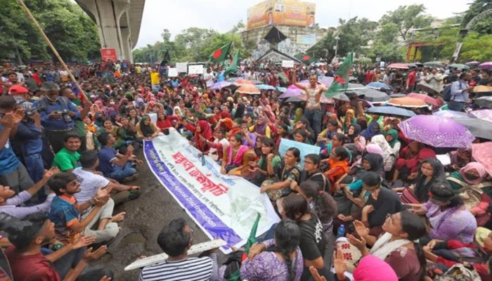 শিক্ষার্থীদের আন্দোলন কর্মসূচিতে গণতন্ত্র মঞ্চের সমর্থন