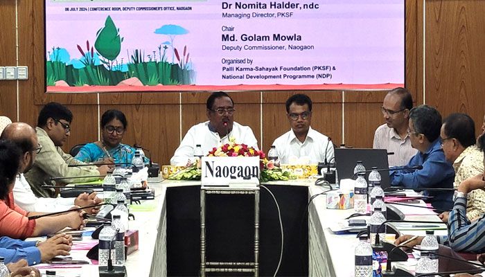 জলবায়ু পরিবর্তনের ফলে ঝুঁকিপূর্ণ অবস্থানে নওগাঁ জেলা : খাদ্যমন্ত্রী