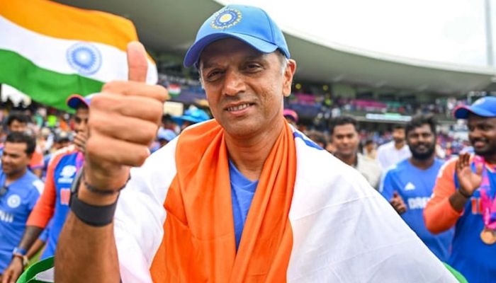 ভারতের বিশ্বকাপ জয়ের অন্যতম নায়ক রাহুল দ্রাবিড়।