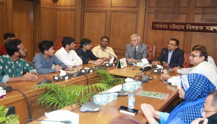 সকলের সমঅধিকার পুনঃপ্রতিষ্ঠা করাই হবে আমাদের প্রধান কাজ: পার্বত্য উপদেষ্টা