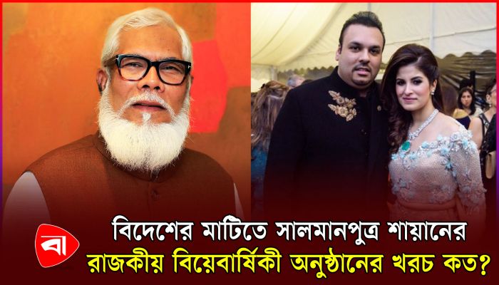 সালমানপুত্র শায়ানের রাজকীয় বিয়েবার্ষিকীর ভিডিও ভাইরাল