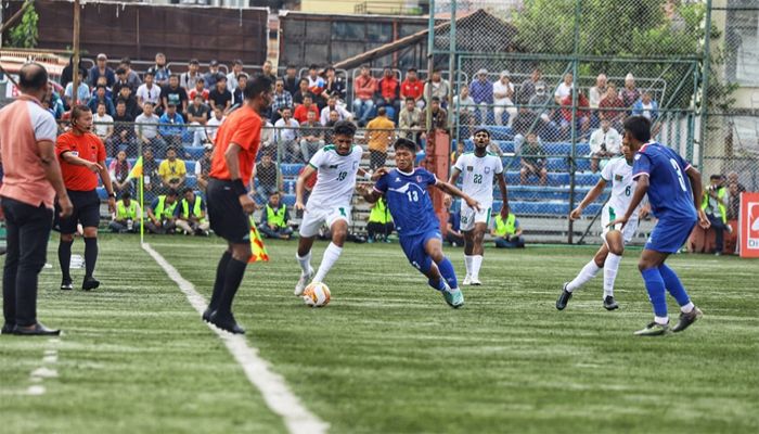 নেপালের কাছে হেরে গ্রুপ রানার্সআপ বাংলাদেশ