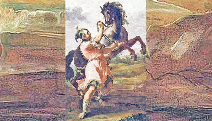 মহাবীরের দিগ্বিজয়ী ঘোড়া