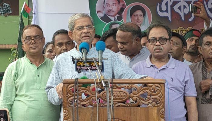 ভারত থেকে নতুন এক চক্রান্ত শুরু করেছেন শেখ হাসিনা: ঠাকুরগাঁওয়ে মির্জা ফখরুল