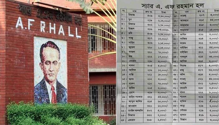 ঢাবির এক হলের ক্যান্টিনে ছাত্রলীগের বাকি ১৮ লাখ টাকা