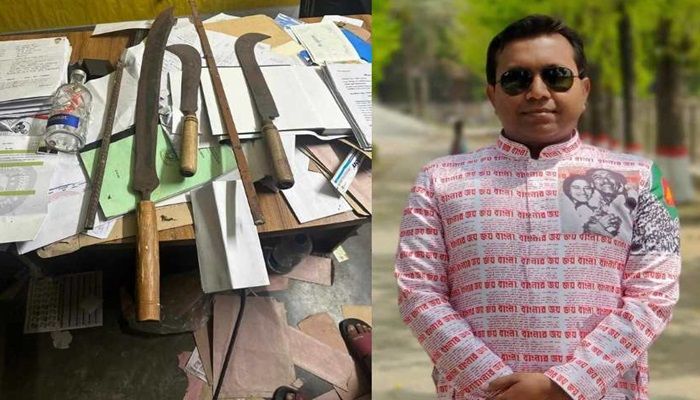 শেকৃবি ছাত্রলীগ নেতার রুমে শিক্ষক-কর্মকর্তার জীবনবৃত্তান্ত, অস্ত্র উদ্ধার