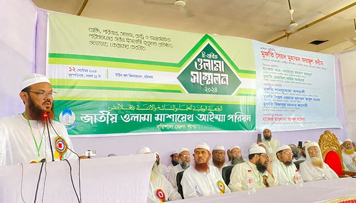 এক ডাকাতের পরিবর্তে আরেক ডাকাতকে ক্ষমতায় বসাতে চাই না: শায়খে চরমোনাই 